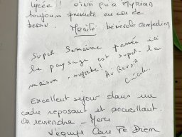 Les vacanciers ont la parole